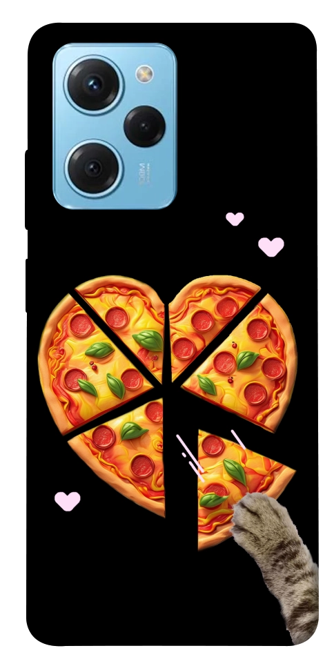 Чехол Pizza Love Cat для Xiaomi Poco X5 Pro 5G