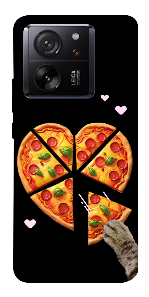 Чохол Pizza Love Cat для Xiaomi 13T