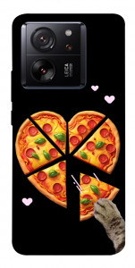 Чехол Pizza Love Cat для Xiaomi 13T