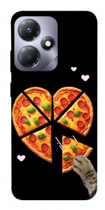 Чохол Pizza Love Cat для Infinix Hot 30i