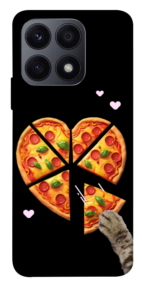 Чохол Pizza Love Cat для Huawei Honor X8a