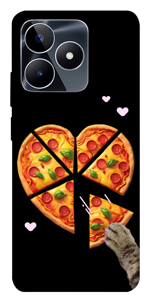 Чохол Pizza Love Cat для Realme C53