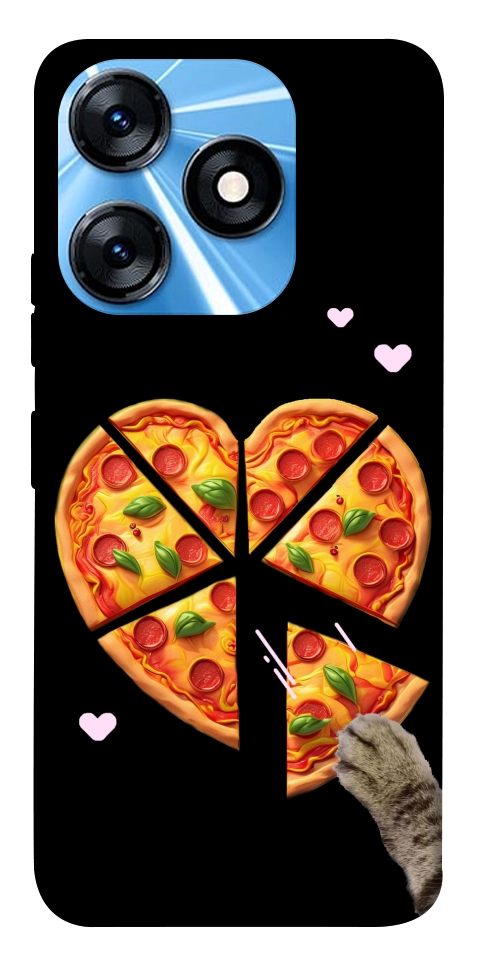 Чехол Pizza Love Cat для TECNO Spark 10