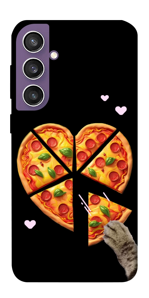 Чехол Pizza Love Cat для Galaxy S23 FE