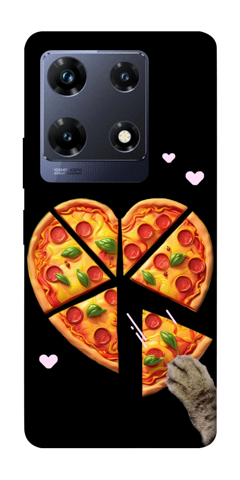 Чохол Pizza Love Cat для Infinix Note 30 Pro NFC