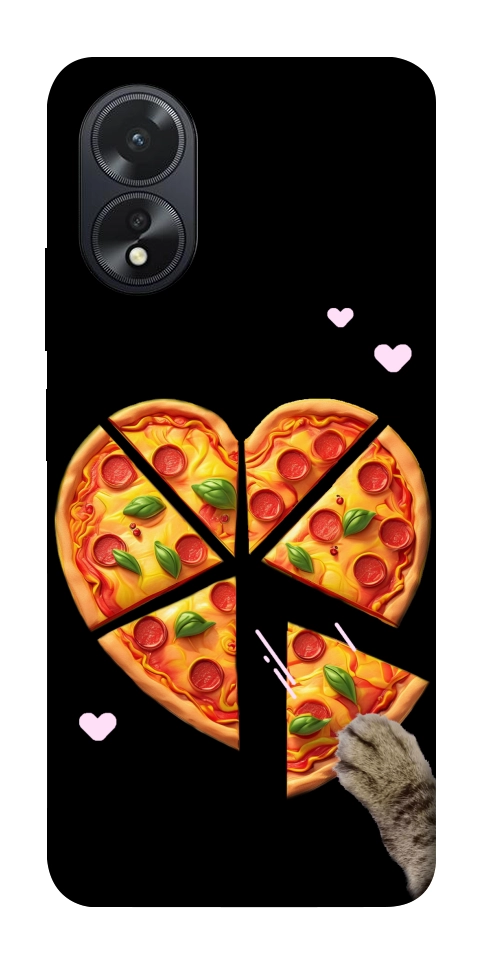 Чехол Pizza Love Cat для Oppo A38