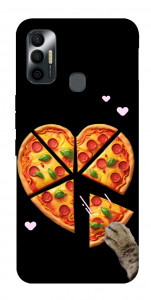 Чехол Pizza Love Cat для TECNO Spark 7