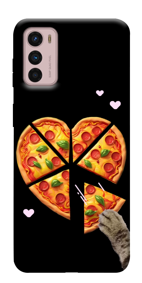 Чехол Pizza Love Cat для Motorola Moto G42