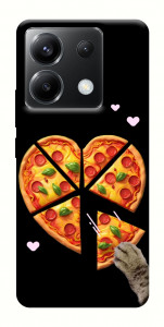 Чохол Pizza Love Cat для Xiaomi Poco X6