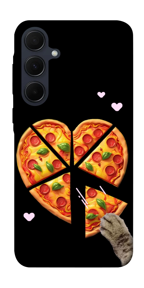 Чохол Pizza Love Cat для Galaxy A35