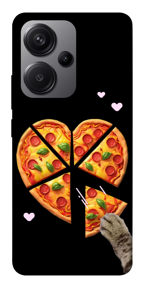 Чехол Pizza Love Cat для Xiaomi Redmi Note 13 Pro+