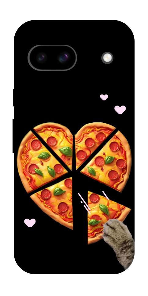 Чохол Pizza Love Cat для Google Pixel 8a