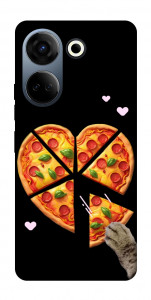 Чохол Pizza Love Cat для TECNO Camon 20 Pro (CK7n)