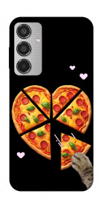 Чехол Pizza Love Cat для Galaxy M35 5G