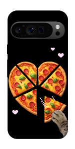 Чохол Pizza Love Cat для Google Pixel 9 Pro