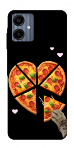 Чохол Pizza Love Cat для Galaxy A06