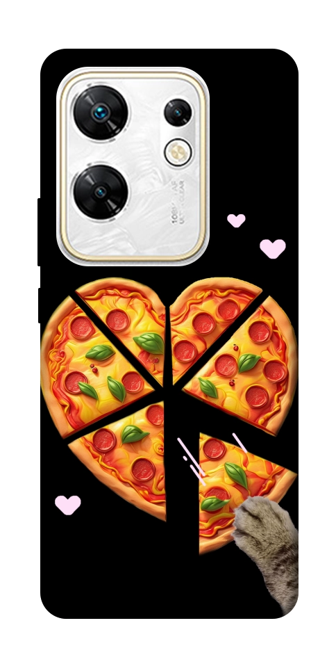 Чохол Pizza Love Cat для Infinix Zero 30 4G