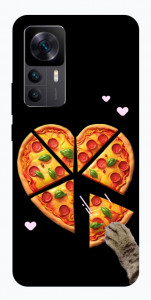 Чехол Pizza Love Cat для Xiaomi Redmi K50 Ultra