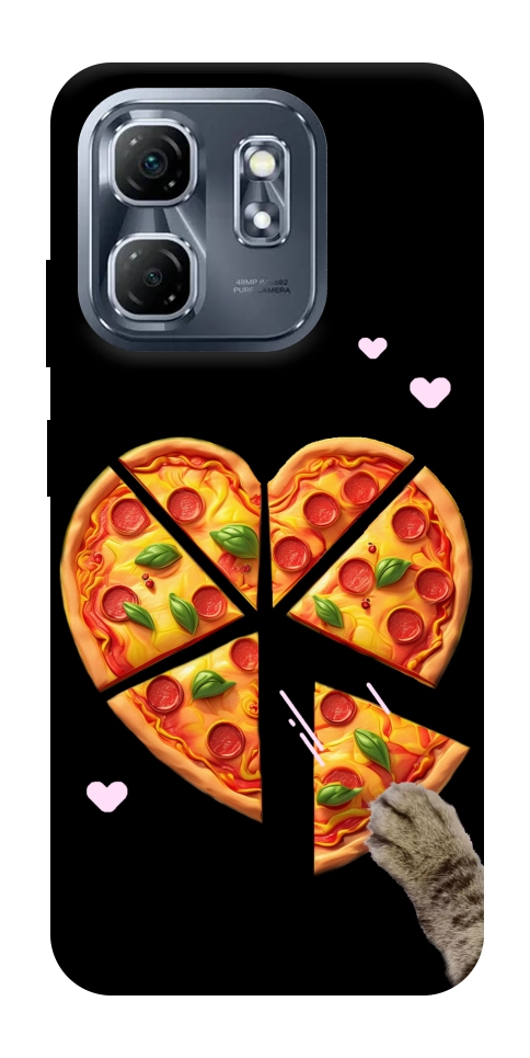 Чохол Pizza Love Cat для Infinix Hot 50i