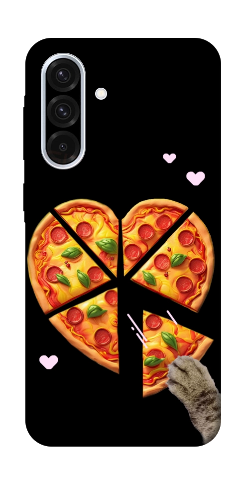 Чохол Pizza Love Cat для Galaxy A36 5G