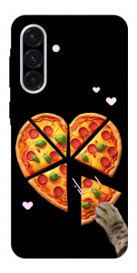 Чохол Pizza Love Cat для Galaxy A56 5G