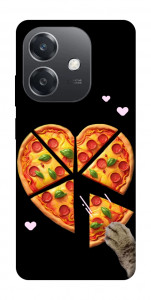 Чохол Pizza Love Cat для Oppo A3 4G