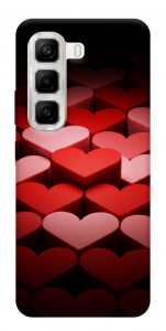 Чехол Hearts pattern для Infinix Hot 50 4G