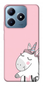 Чехол Unicorn love для Realme C63 4G