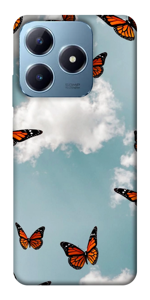 Чехол Summer butterfly для Realme C63 4G