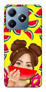 Чехол Watermelon girl для Realme C63 4G