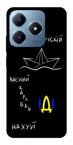 Чехол Рускій ваєний карабль для Realme C63 4G