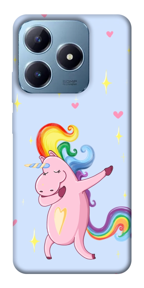 Чехол Unicorn party для Realme C63 4G