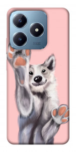 Чехол Cute dog для Realme C63 4G