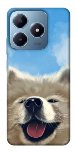 Чехол Samoyed husky для Realme C63 4G