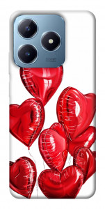 Чехол Heart balloons для Realme C63 4G