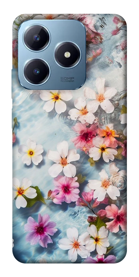 Чехол Floating flowers для Realme C63 4G