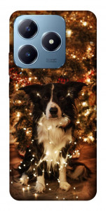 Чехол Christmas dog для Realme C63 4G