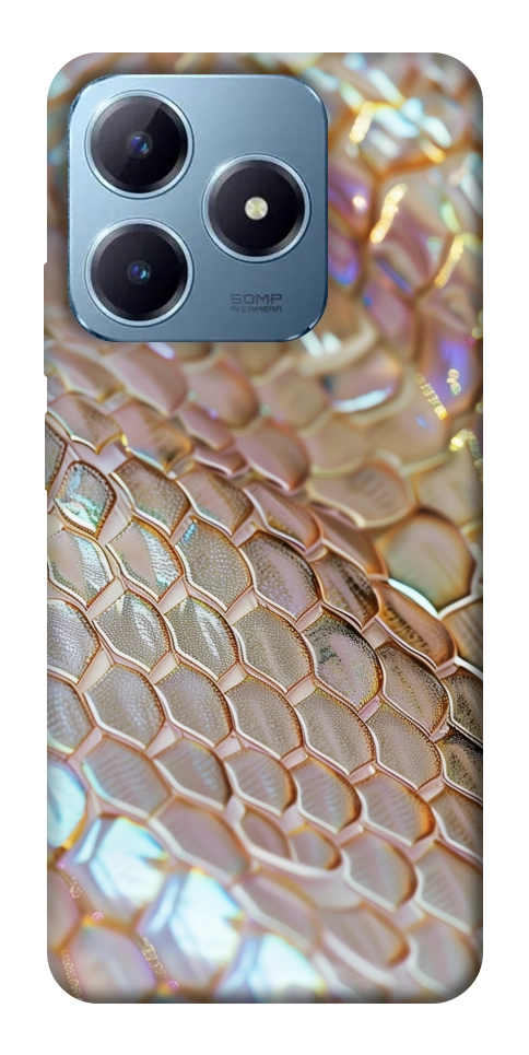 Чохол Gold snake skin для Realme C63 4G