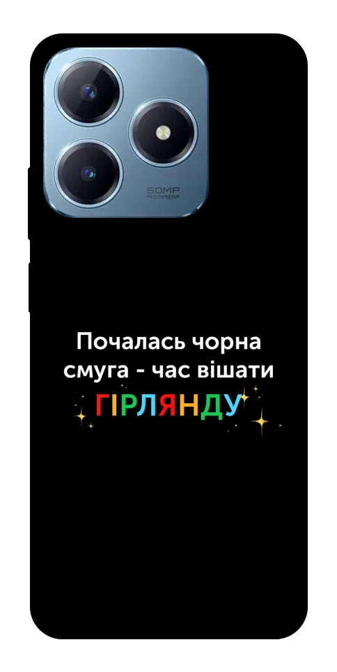 Чохол Чорна смуга для Realme C63 4G