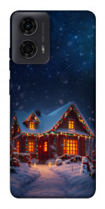 Чохол Santa's house для Motorola Moto G04