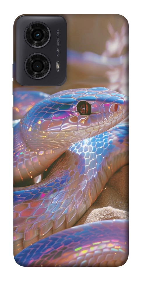 Чохол Cute bright snake для Motorola Moto G04