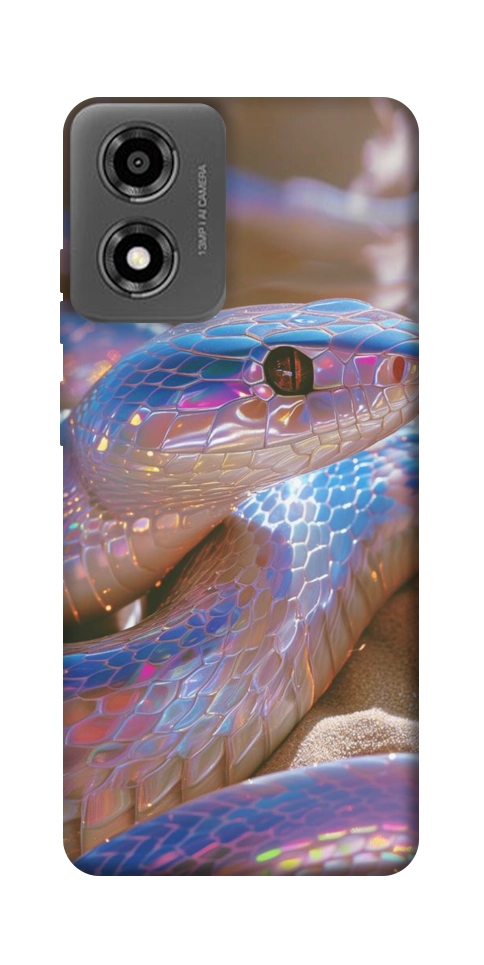 Чохол Cute bright snake для Motorola Moto E14