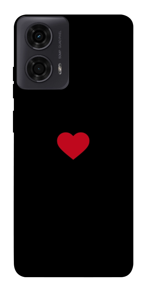 Чехол Simple heart для Motorola Moto G04