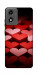 Чохол Hearts pattern для Motorola Moto E14