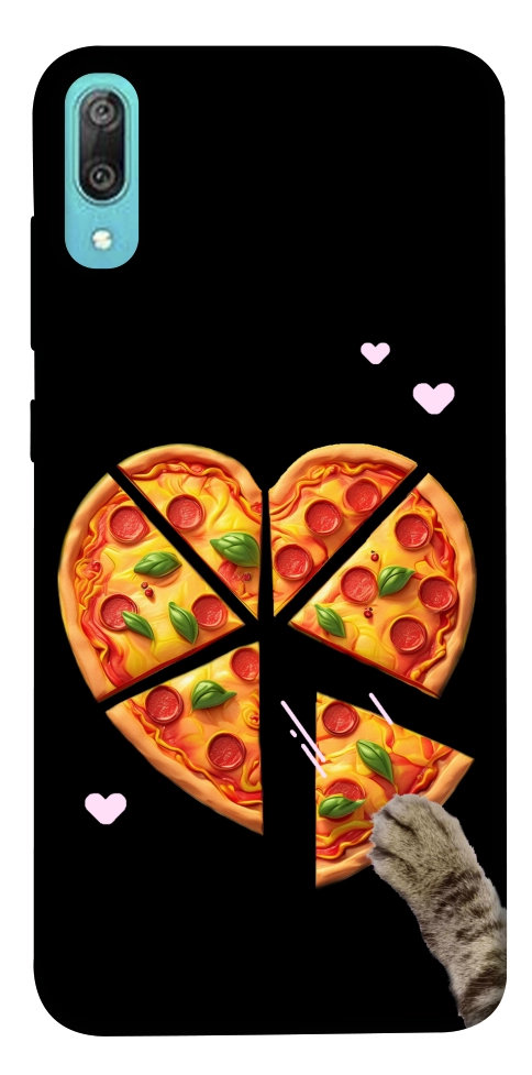 Чехол Pizza Love Cat для Huawei Y6 Pro (2019)