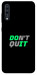 Чохол Don't quit для Galaxy A70s