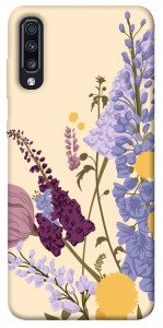 Чехол Flowers art для Galaxy A70s