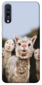 Чохол Funny llamas для Galaxy A70s