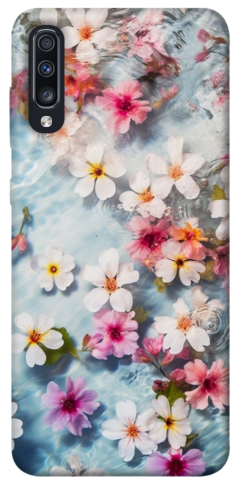 Чехол Floating flowers для Galaxy A70s