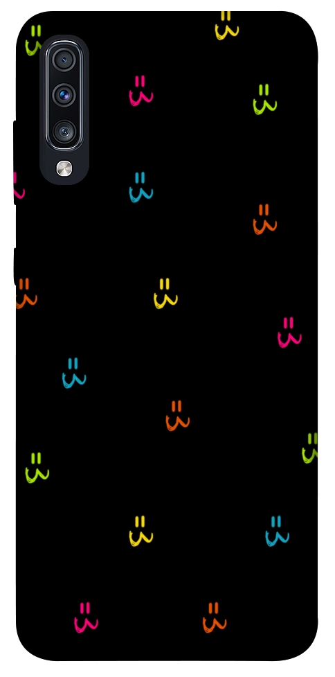 Чохол Colorful smiley для Galaxy A70s